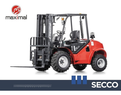 Imagen 1 de 8 de Autoelevador Maximal Todo Terreno Motor Diesel Desde