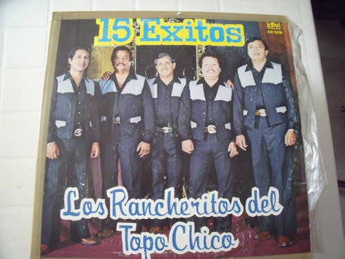Lp Los Rancheritos Del Topo Chico, 15 Exitos