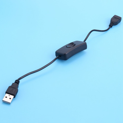 Cable De Extensión Usb A Macho A Hembra Con Interruptor/off-