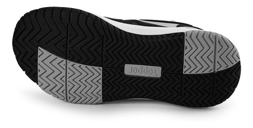 Imagen 3 de 7 de Zapatillas Topper Cover Iv Negro Unisex