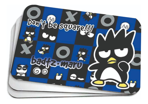 Mousepad Pc Kawai Badtzmaru  Pinguino Vintage 21 X 17 Cm