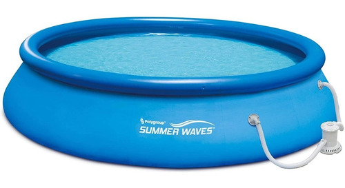 Alberca Piscina Inflable Con Filtro Summer Waves 4.5 M Patio