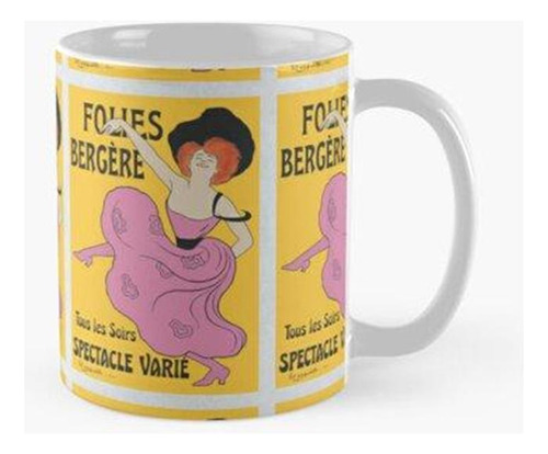 Taza Folies Bergere, Tous Les Soirs - París, Francia - 1870 