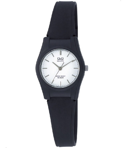 Reloj Q&q Caucho Antialérgico Modelo Vq03 Sumergible 10 Bar