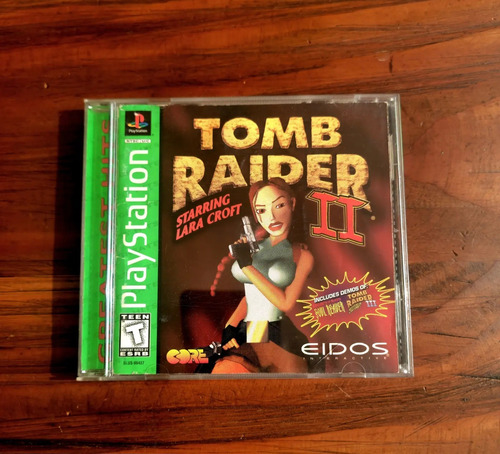 Tomb Raider 2 Greatest Hits Ps1 Play 1 Psx Psone