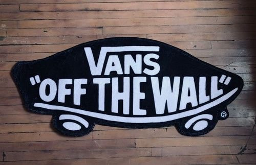 Tapete Alfombra Oficina Cuarto Vans Off The Wall