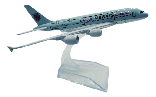 Avião Qatar Airways Jato Miniatura