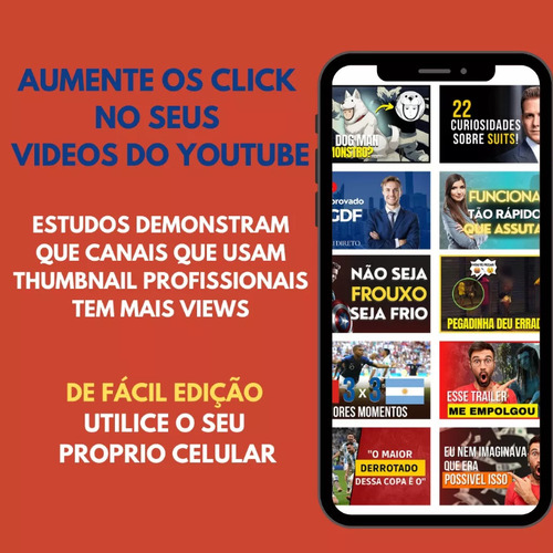 Pack Thumbnail Profissional Editáveis Para Youtube