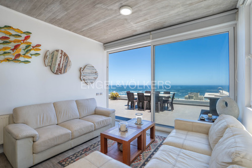 Espectacular Departamento Con Preciosa Vista Al Mar