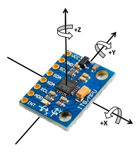 Modulo Mpu6050 Giroscopio Y Acelerómetro 5pzs