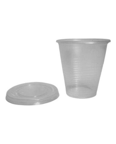 Vaso Descartable Plastico 110cc Shot C/tapa - Pack X500 Uni