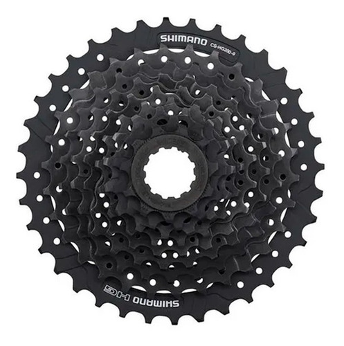 Cassete K7  Shimano 9v Cs-hg200 11-36d Preto Mtb