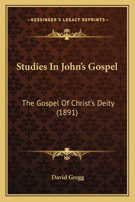 Libro Studies In John's Gospel: The Gospel Of Christ's De...