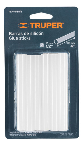 Barras De Silicona Para Pistola Eléctrica 1/2 Truper