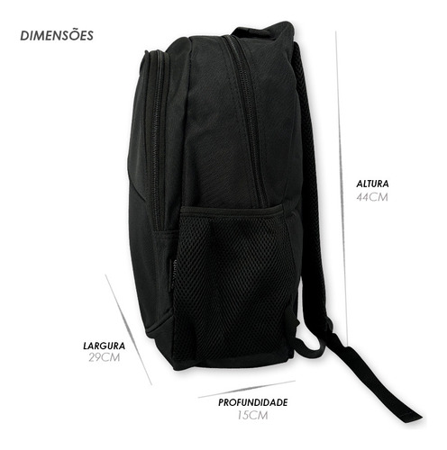 Mochila Notebook Resistente All Black