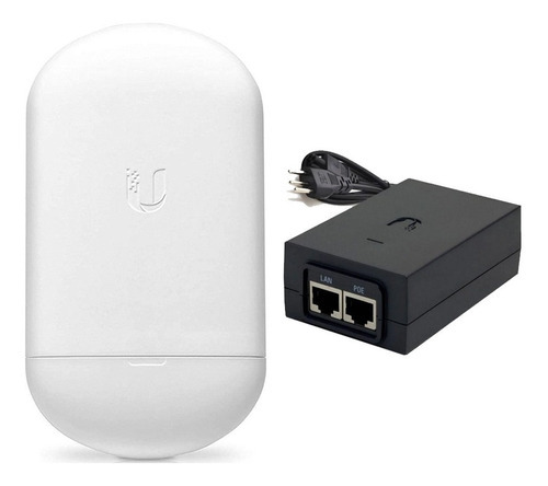 Ubnt NS-5acl Nanostation Ac Loco Airmax de 5 GHz con fuente