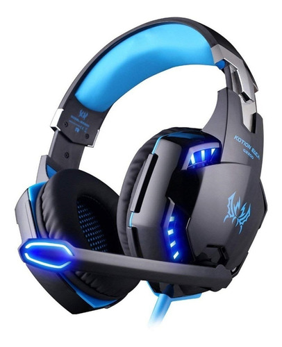 Fone Ouvido Headset Gamer Usb Microfone Kotion G2000 Para Pc