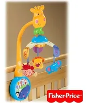 Comprar Movil Jirafa Musical 2en1 Para Cuna Y Coche Fisher Price