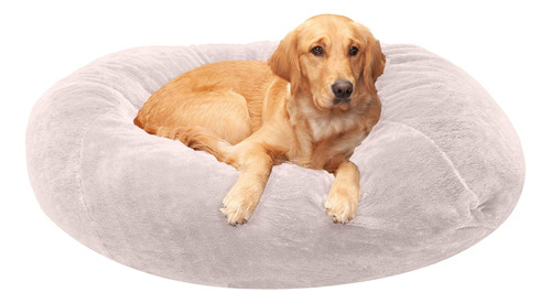 Furhaven Cama Para Mascotas, Para Perros Y Gatos, Estilo Puf