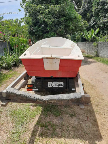 Barco De Fibra Casco Duplo