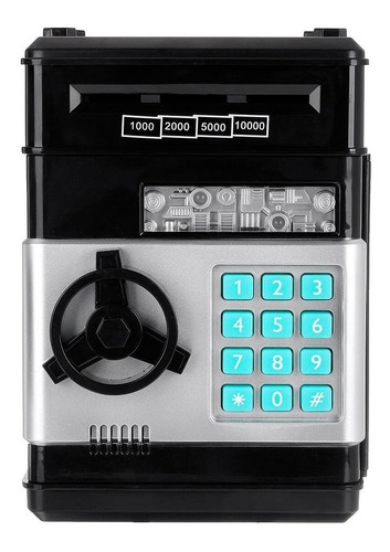 Alcancia Electronica Tipo Caja Fuerte Juguete Number Bank