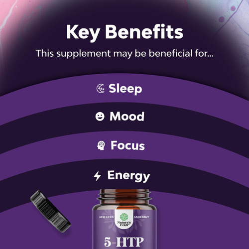 Suplemento De 5 Htp 5-hidroxitriptófano - 5htp 100 Mg Por P