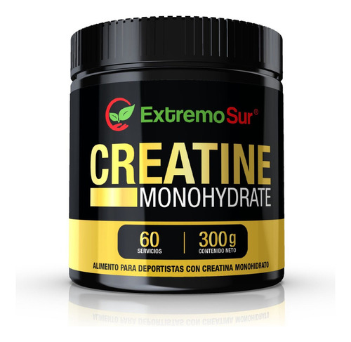 100% Creatina Monohydrate Polvo 300 Gramos