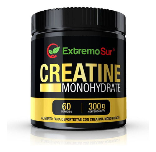 100% Creatine Monohydrate Polvo 300 Gramos Sabor Propio