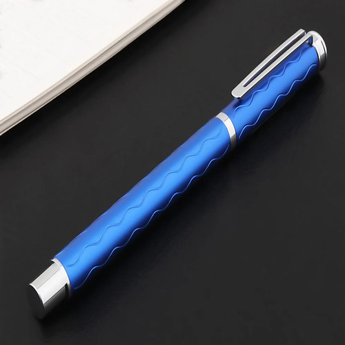 Pluma Fuente Profesional, Mxbuh-007, 1pza, 0.38mm, 4mm, Azul Tinta Negro