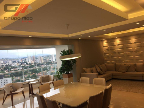 Imagem 10 de 30 de Apartamento Com 3 Dormitórios À Venda, 146 M² Por R$ 990.000,00 - Edifício Vert Residence - Taubaté/sp - Ap0177