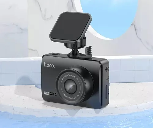 Cámara Auto Dashcam Con Pantalla Full Hd 1080p Wifi Hoco Dv2