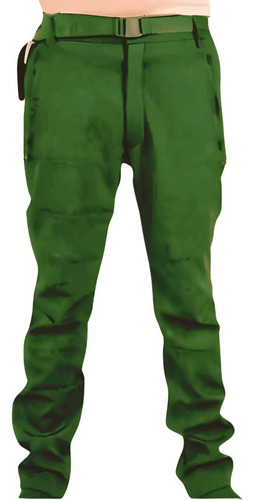 Pantalón Térmico Softshell Hombre Con Cinturon. Tactico. 39