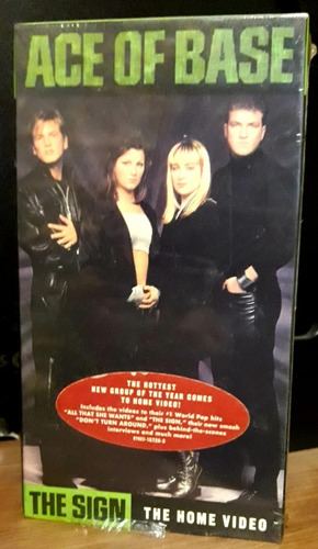 Ace Of Base - The Sign  Vhs Original Nuevo Sellado Importado