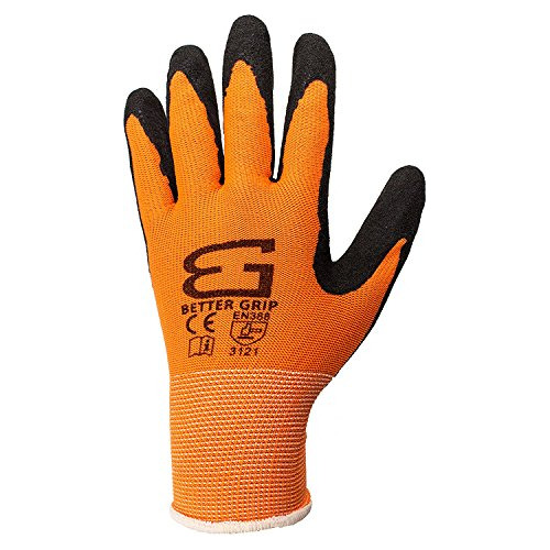 Guantes De Trabajo De Nylon Sandy Latex Coated Ultrathi...