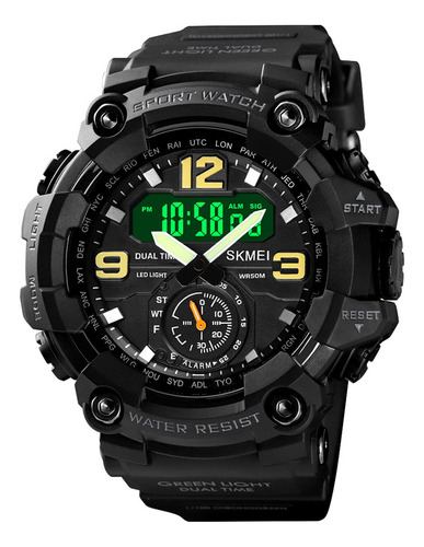 Reloj Reloj Deportivo Digital Hombre Con Reloj 24 Led Cronóm
