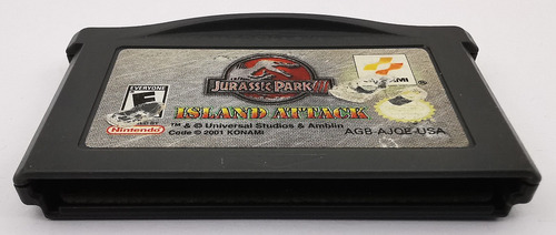 Jurassic Park 3 Island Attack Gba Original * R G Gallery (Usado)