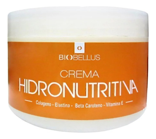 Crema Hidronutritiva Colageno Y Betacaroteno 250g