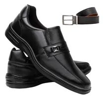 Comprar Sapato Social Oxford Social Derby Calce Facil Atual + Cinto