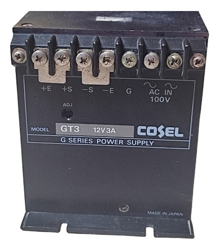 Fuente De Poder Alimentación 12v 3amp Variable Cosel