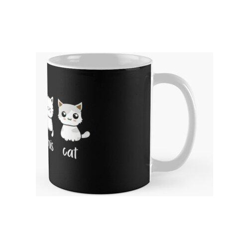 Taza Un Deux Trois Cat Calidad Premium