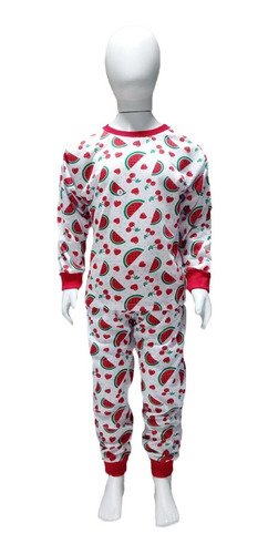 Imagem 4 de 8 de Combo Com 2 Pijamas Infantil Tamanhos 8/10/12 Malha Menina