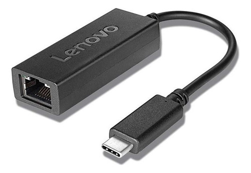 Cable Lenovo 4X90S91831 con entrada USB-C salida Ethernet