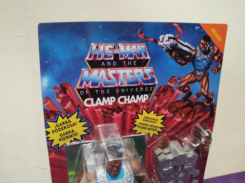Clamp Champ He Man Motu Origins Mattel Retro Original A Msi (Usado)