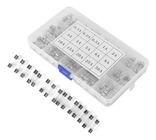 Juego Surtido De Fusibles De Vidrio, 150 Unidades, Fusibles