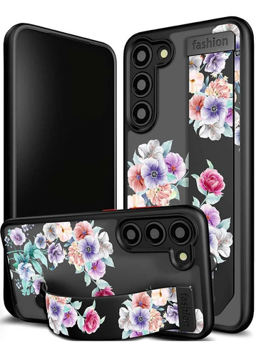 Funda Cisland Cute Para Galaxy A54 Flores