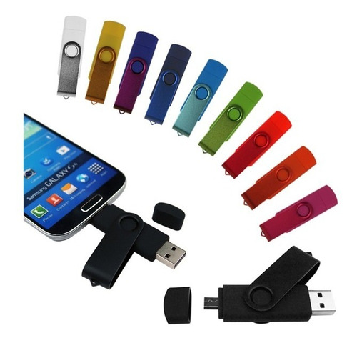 Pen Drives 64gb Usb Executive Otg Duas Entradas Para Celular