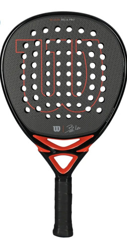 Nueva Pala Padel Wilson Negra Bela Pro C/ Funda 