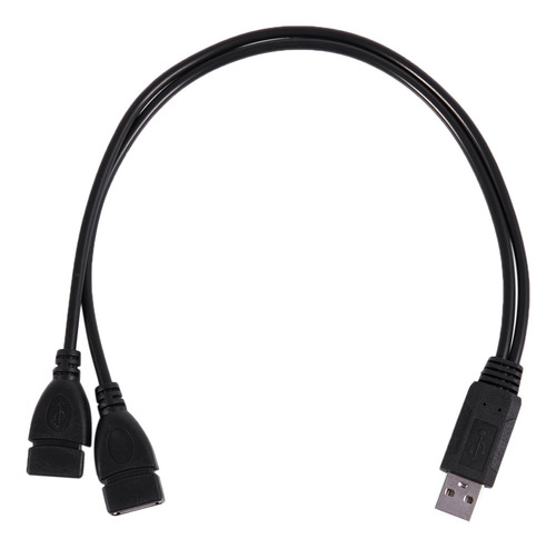 Usb 2.0 A Macho A 2 Usb Doble Hembra Jack Y Splitter Hub