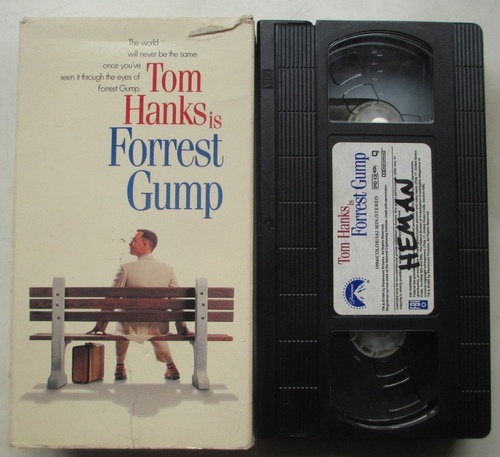 2097 - Vhs  Forrest Gump Com Tom Hanks, Original Em Ingles