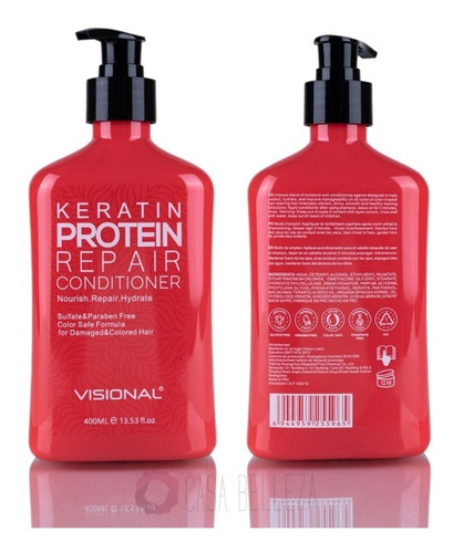 Visional Keratin Protein Reparacion Acondicionador